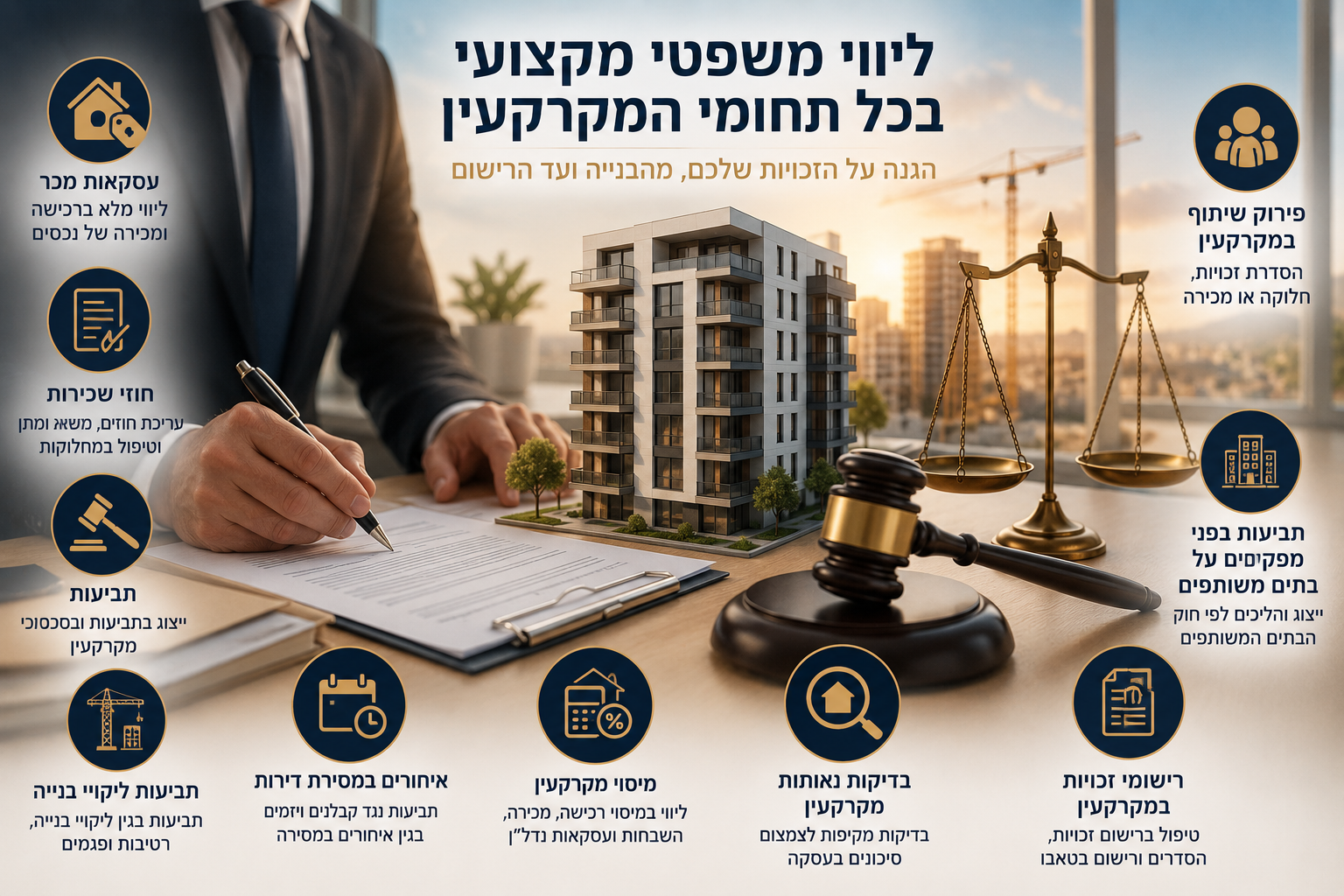 ליווי משפטי בענייני מקרקעין